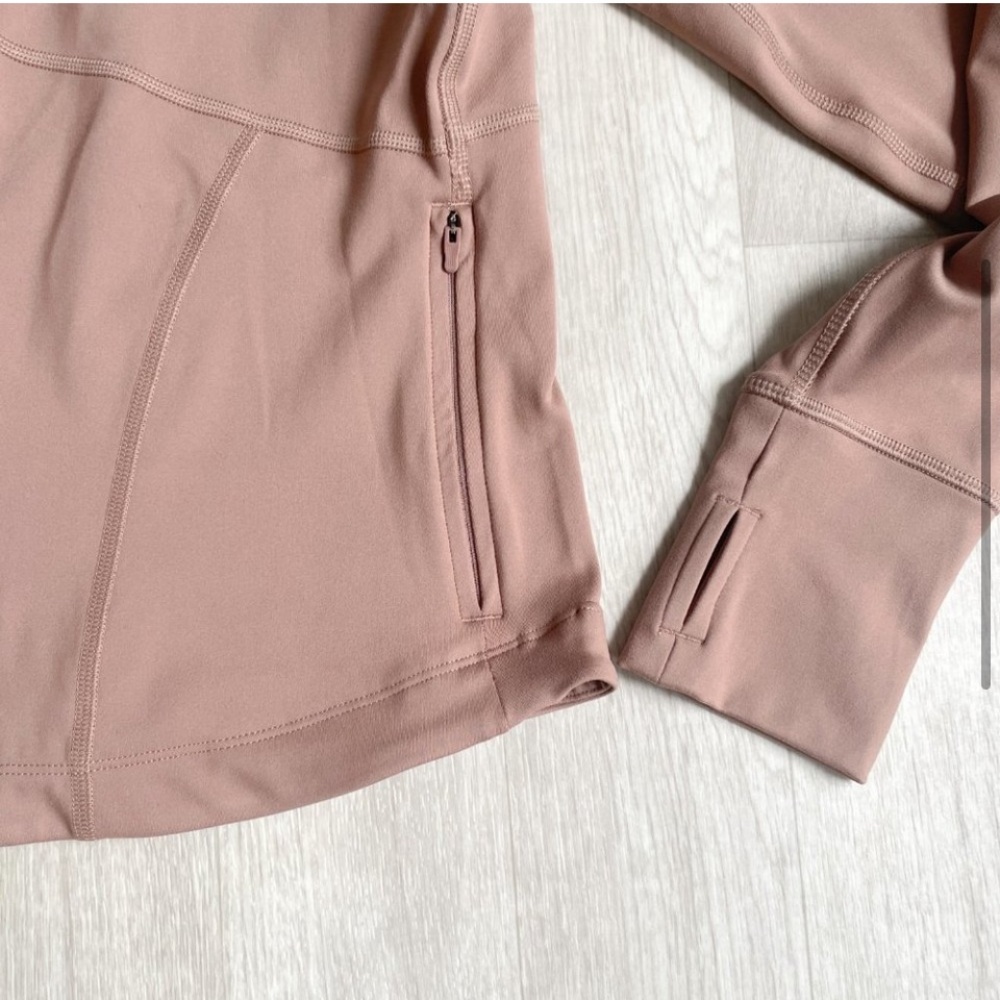 Abercrombie YPB sculptLUX Full-Zip Jacket Brown Size LARGE/XL - Picture 3 of 7